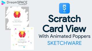 Create ScratchCard View In Sketchware - DreamSPACE Dev #sketchware