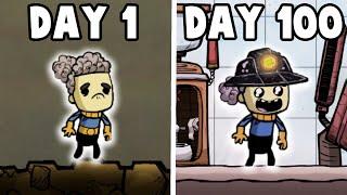 I Played 100 Days Of Oxygen Not Included