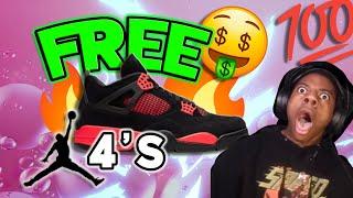 How to get Jordan 4's for FREE! (Secret method ) (Cheap, Fast, Good Quality)