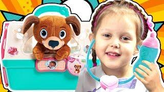 ДОКТОР ПЛЮШЕВА Ветеринар Питомцы Кошка и Собака заболели на приеме у Doc McStuffins