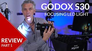 GODOX S30 Focusing LED Light REVIEW