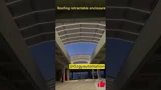 Roofing reractable#enclosures#intelligent #fypシ゚viral #architecture #foru#shorts