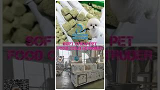 Looking to create soft, nutritious pet treats without lose valuable nutrients #SoftChewColdExtruder