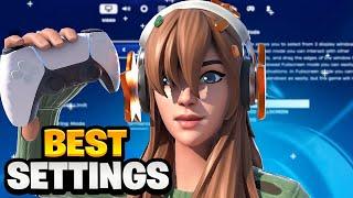 *NEW* Best Controller Settings + Sensitivity For Fortnite Chapter 6! (PS4/PS5/XBOX/PC)