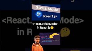 Strict Mode in React.js Explained!  | Debug Like a Pro ‍ #ReactJS#short#viral#javascript #js