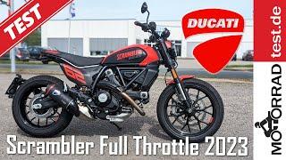 Ducati Scrambler Full Throttle | Test (deutsch) 2023