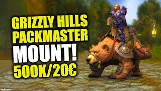 Grizzly Hills Packmaster Mount - New Transmog Mount! WoW The War Within