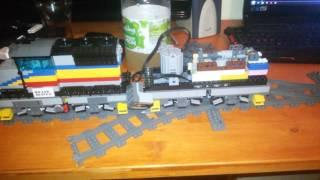 Custom LEGO Heavy Shunter - B unit first test