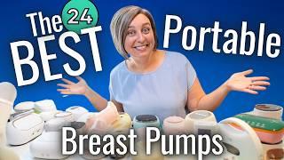 UPDATED VIDEO! Portable Breast Pump Comparison | The 24 Best Portable Pumps of 2024