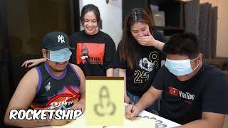 BLINDFOLD Drawing Challenge sa Billionaire Gang!