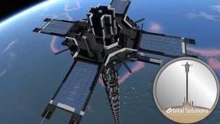 Orbital Tether | Planet-to-Space Elevator | Space Engineers