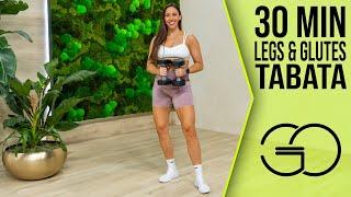 30 Minute Legs and Glutes Tabata Workout | GO - Day 11