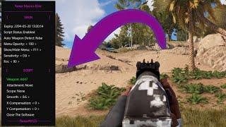  RUST UNIVERSAL NO RECOIL SCRIPT/MACRO AK47 & ALL GUNS 