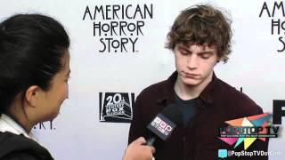 Evan Peters "Tate" Talks "American Horror Story" Season 2!