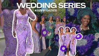 WEDDING SERIES EP 7 | ASOEBI LADIES, 27 GIRLS?!, SOURCING FABRIC,  FINDING TAILORS, #DoseofLove24