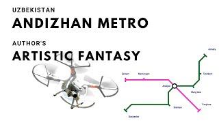 Andizhan Metro. Uzbekistan. Ferghana valley. Artistic Fantasy.