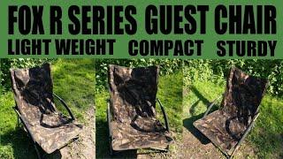 fox guest chair r series / review / carp fishing