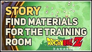 Find materials for the training room Dragon Ball Z Kakarot