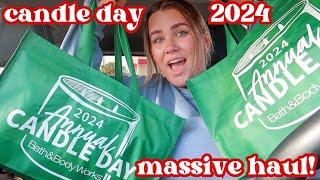 VLOGMAS DAY 6: bath & body works *candle day* + HUGE haul ️ 2024