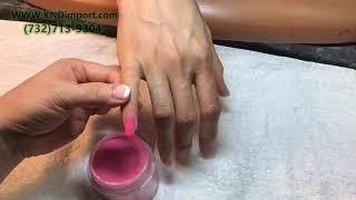 KND COLOR DIP POWDER Step by Step tutorial