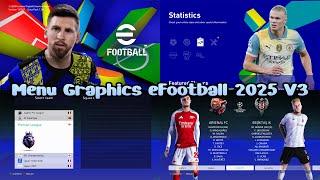 Menu Graphics eFootball 2025 V3 - PES 2021 & Football Life 2024