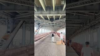 This weekend the public was allowed under #Cleveland's Veteran's Memorial Bridge for a rare stroll.