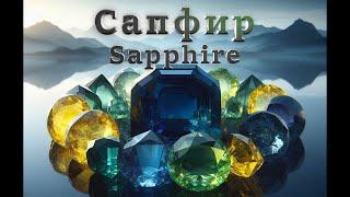 Корунд. Сапфир - виды, история, факты. Corundum. Sapphire - types, history, facts. #минералы