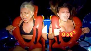 Slingshot Ride Oops Moments Compillation || Funny Ride || TubeSIS