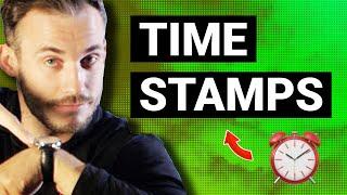 How and why to add timestamp links to your videos description