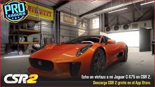 【CSR2】Jaguar C-X75 (gold) shift & tune for 7.98x