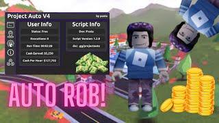 Jailbreak Script Roblox Auto Rob, auto arrest (BEST script)