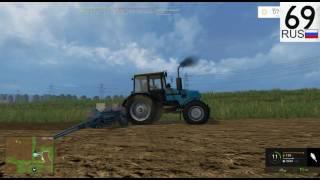 Farming Simulator 2015 карта Максимовка. день 1