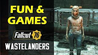 Fun and Games | Main Mission | Fallout 76 Wastelanders Fun and Games walkthrough