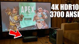 Jenovox B7U Pro обзор 4K короткофокусный проектор с Aliexpress