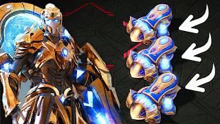 This newly upgraded Protoss strategy DESTROYS Zerg! StarCraft 2