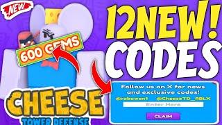 ️CODES!!!!!!️ALL WORKING CODES For Cheese TD November 2024(Roblox)-CHEESE TOWER DEFENSE 2024