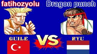 Street Fighter II': Champion Edition - fatihozyolu vs Dragon punch FT5