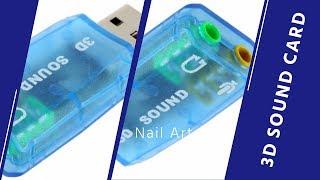 Звуковая карта 3d sound card Aliexpress Алиэкспресс