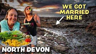 Van Life Romance - we got married on the beach (in North Devon)