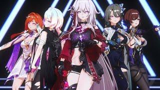 【Honkai Impact 3 MMD／4K／60FPS】Senadina × Vita × Ajita × Thelema × Lantern【Up & Down】