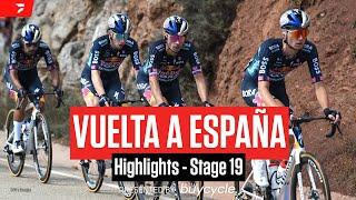 Vuelta a España 2024 Stage 19 Highlights