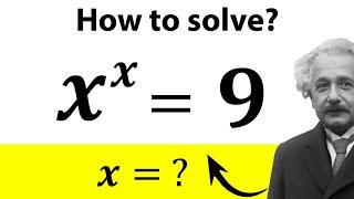 European School Test  - Can you solve this tricky exponential equation?