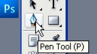 Photoshop Tutorial: Make Selection With the Pen Tool -HD-