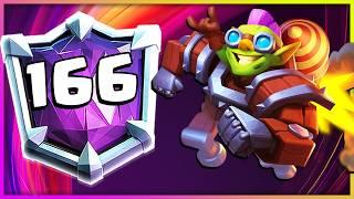 I AM 166 IN THE WORLD with the BEST DECK IN CLASH ROYALE HISTORY 