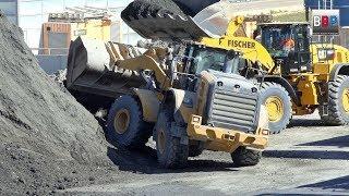 CATERPILLAR 966M & 982M, NBS Wendlingen - Ulm, PFA 2.1 a/b Albvorlandtunnel, 18.09.2018. #1