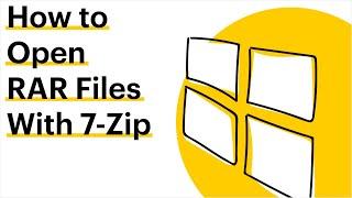 How to Open RAR Files with 7 Zip