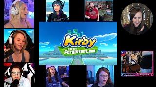 Female Gamers Reaction to Kirby and the Forgotten Land Nintendo Trailer (Sept. 23, 2021) (MASHUP!)