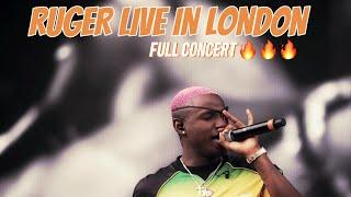 Ruger Live in London 2024 | INSANE performance + he brought Buju Bnxn, Maleek Berry, Darkoo etc 