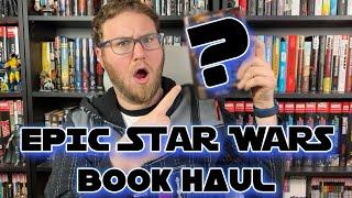 Epic Star Wars Book Haul With Super Rare SFBC Hardcovers & Marvel Omnibus 