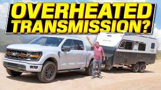 Uh-Oh...We COOKED Our 2025 Ford F-150 Tremor Towing on the Hottest Day of the Year!